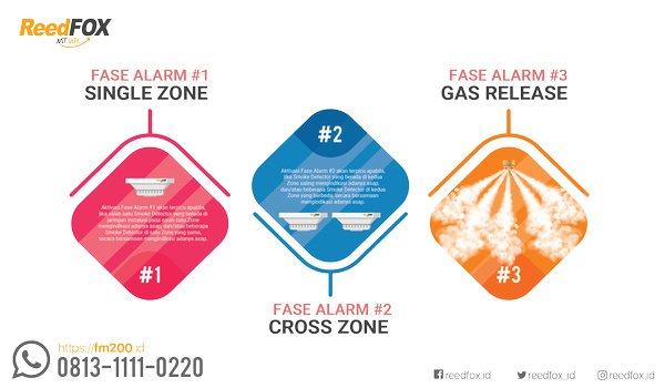 cross zone fase alarm fm200