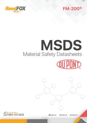 msds fm200 hfc227ea