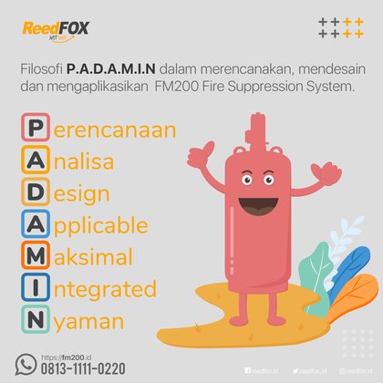 Padamin FM200 Fire Suppression System