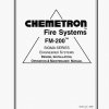 CHEMETRON FM-200 Sigma Series Engineered Fire Suppression System - Design, Installation, Operation and Maintenance Manual [30000049]