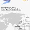 CONTEXT PLUS Engineered HFC-227ea Clean Agent Fire Protection System - Installation, Maintenance, and Service Technical Manual [CP-90225-D-4]