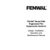 FENWAL FM-200 Model 9300 Engineered Fire Suppression System - Design, Installation, Operation, and Maintenance Manual [93-FM200M-007]